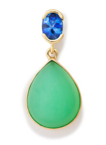 Anhänger mit Edelsteinen